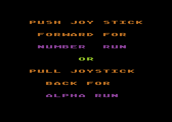 Alpha Run