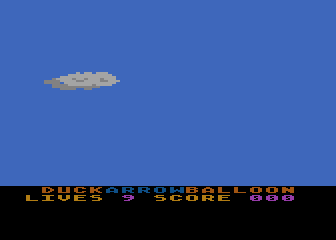 Duck, Arrow, Balloon