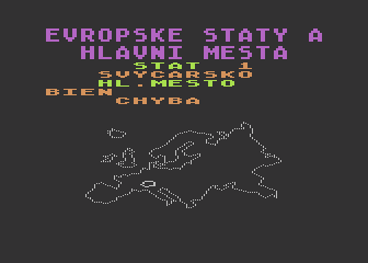 Evropske staty a hlavni mesta