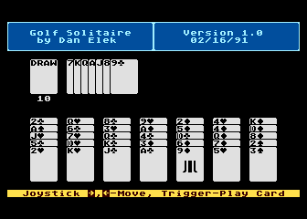 Golf Solitaire