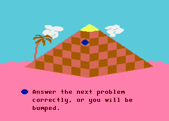 Mathematics Action Games: Pyramid Puzzler
