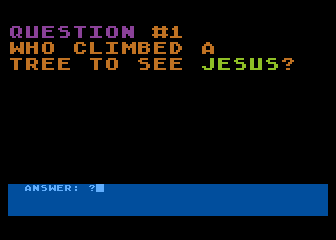 Scripture Chase: A Bible Quiz